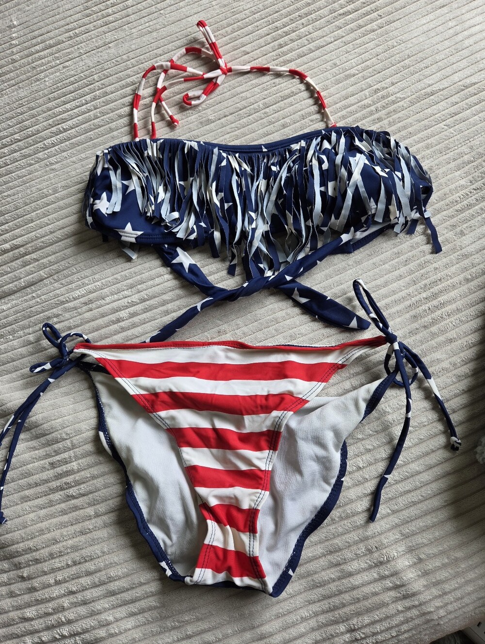 Red, White, and Blue Bikini